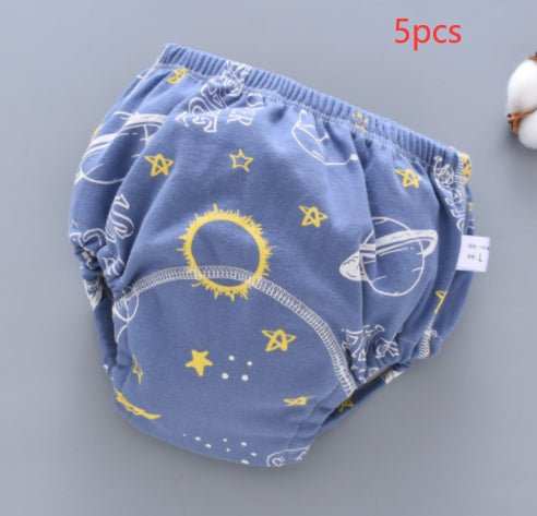 Baby Training Pants Washable 6 - layer Gauze Diaper Cover - AMIR BAGS INDIA PRIVATE LIMITED