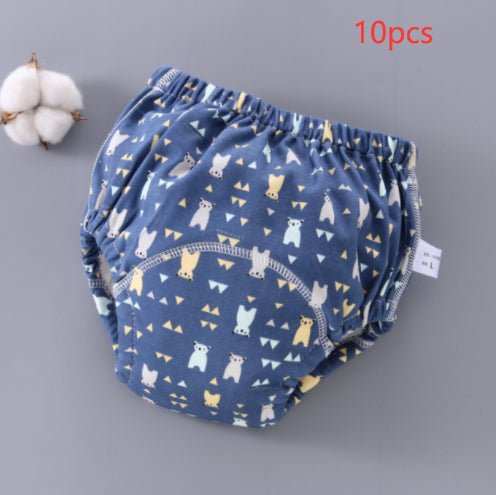 Baby Training Pants Washable 6 - layer Gauze Diaper Cover - AMIR BAGS INDIA PRIVATE LIMITED