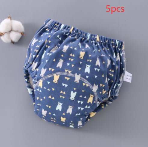 Baby Training Pants Washable 6 - layer Gauze Diaper Cover - AMIR BAGS INDIA PRIVATE LIMITED