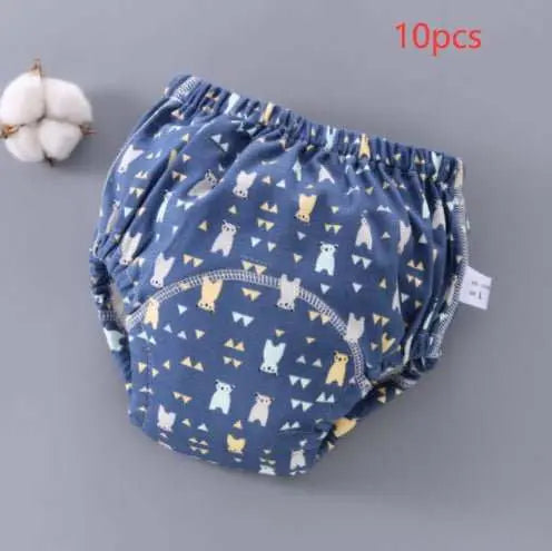 Baby Training Pants Washable 6 - layer Gauze Diaper Cover - AMIR BAGS INDIA PRIVATE LIMITED