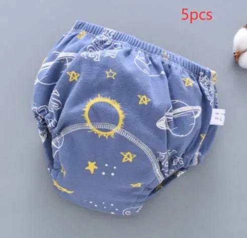 Baby Training Pants Washable 6 - layer Gauze Diaper Cover - AMIR BAGS INDIA PRIVATE LIMITED