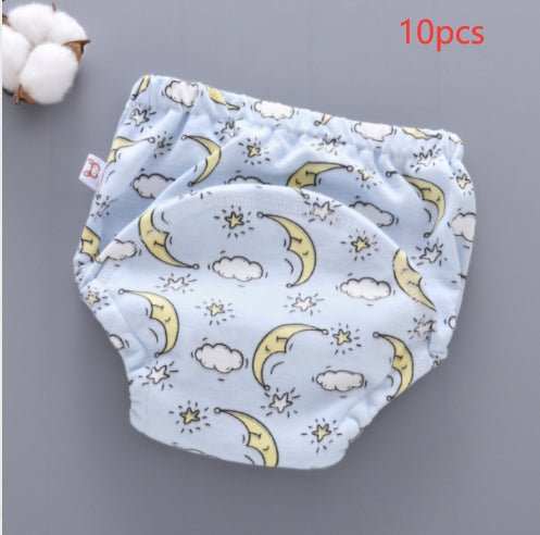 Baby Training Pants Washable 6 - layer Gauze Diaper Cover - AMIR BAGS INDIA PRIVATE LIMITED