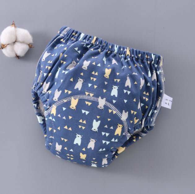 Baby Training Pants Washable 6 - layer Gauze Diaper Cover - AMIR BAGS INDIA PRIVATE LIMITED