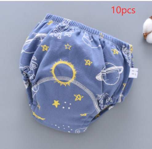 Baby Training Pants Washable 6 - layer Gauze Diaper Cover - AMIR BAGS INDIA PRIVATE LIMITED