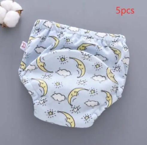Baby Training Pants Washable 6 - layer Gauze Diaper Cover - AMIR BAGS INDIA PRIVATE LIMITED