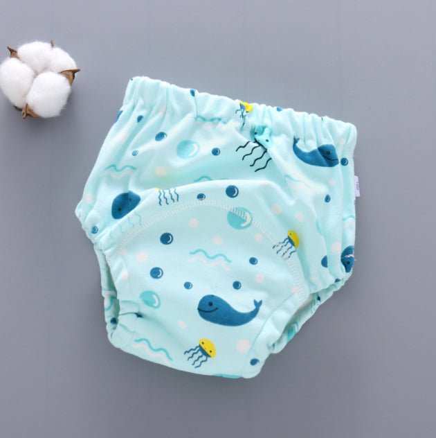 Baby Training Pants Washable 6 - layer Gauze Diaper Cover - AMIR BAGS INDIA PRIVATE LIMITED