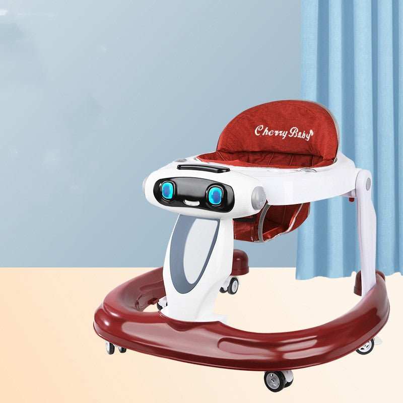 Baby Walker Anti - O - leg Baby Children's Multi - functional Anti - rollover Walker - AMIR BAGS INDIA PRIVATE LIMITED