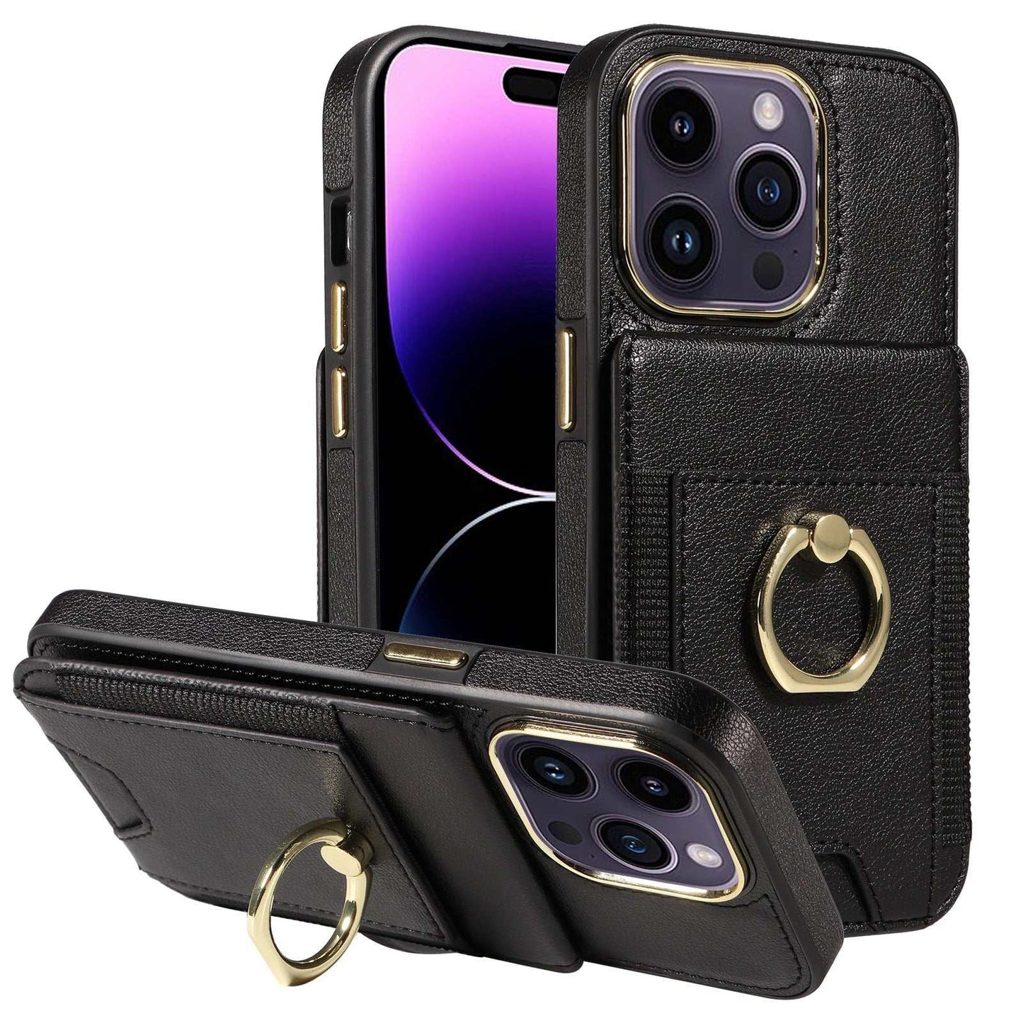 Back Cover Leather Case Phone Case Wallet Protective Case Universal - AMIR BAGS INDIA PRIVATE LIMITED