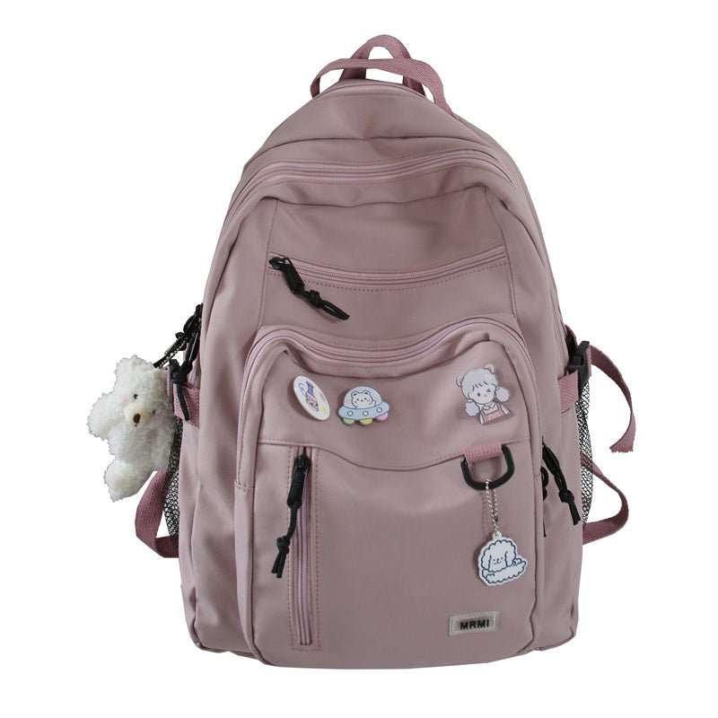 Backpack School Bag Girls Students Schoolbag High Capacity Multi - pocket Design Bags - AMIR BAGS INDIA PRIVATE LIMITED