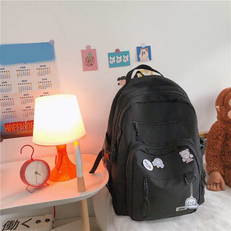 Backpack School Bag Girls Students Schoolbag High Capacity Multi - pocket Design Bags - AMIR BAGS INDIA PRIVATE LIMITED