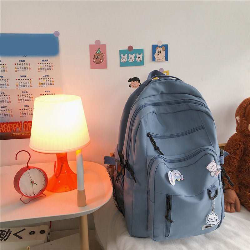 Backpack School Bag Girls Students Schoolbag High Capacity Multi - pocket Design Bags - AMIR BAGS INDIA PRIVATE LIMITED