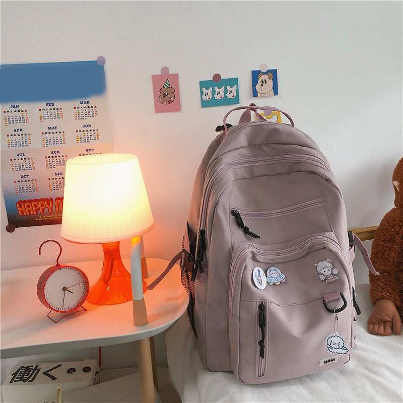 Backpack School Bag Girls Students Schoolbag High Capacity Multi - pocket Design Bags - AMIR BAGS INDIA PRIVATE LIMITED