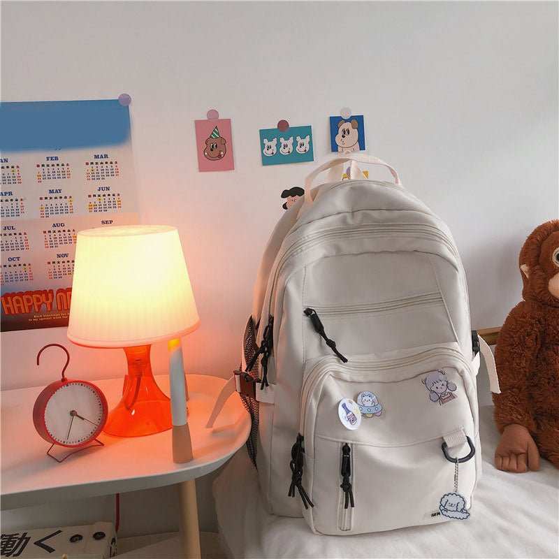 Backpack School Bag Girls Students Schoolbag High Capacity Multi - pocket Design Bags - AMIR BAGS INDIA PRIVATE LIMITED