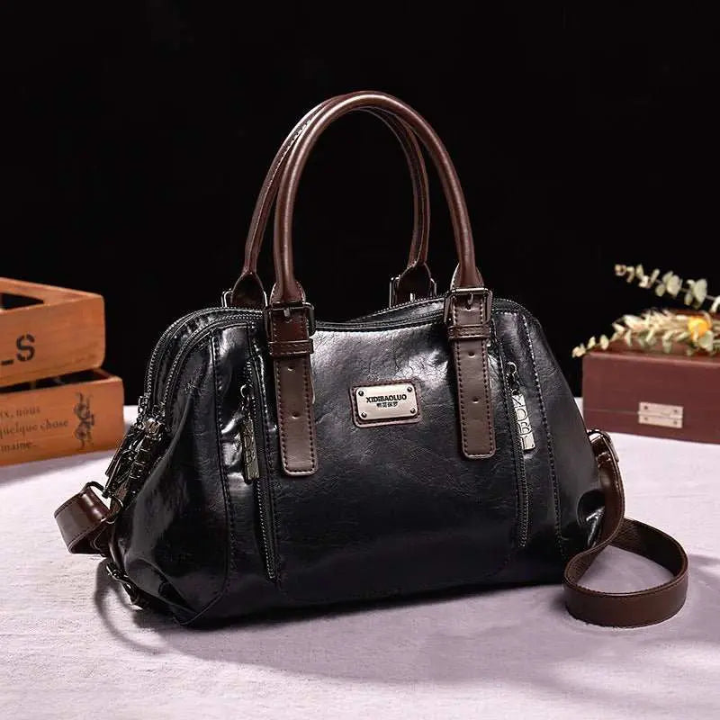 Bag Female Women's Genuine Leather Bags Handbags Crossbody Bags For WoOverview:Unique design, stylish and beautiful.Good material, comfortable wear.A variety of colors, any choice.
Product Information:Applicable scenario: Daily configDropshipmanAMIR BAGS INDIA PRIVATE LIMITEDnull