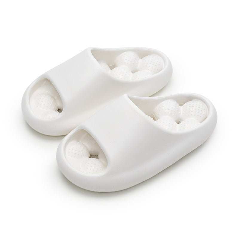 Ball Massage Sole Design Bathroom Slippers Women's House Shoes Indoor Non - Slip Floor Home Slippers Summer - AMIR BAGS INDIA PRIVATE LIMITED