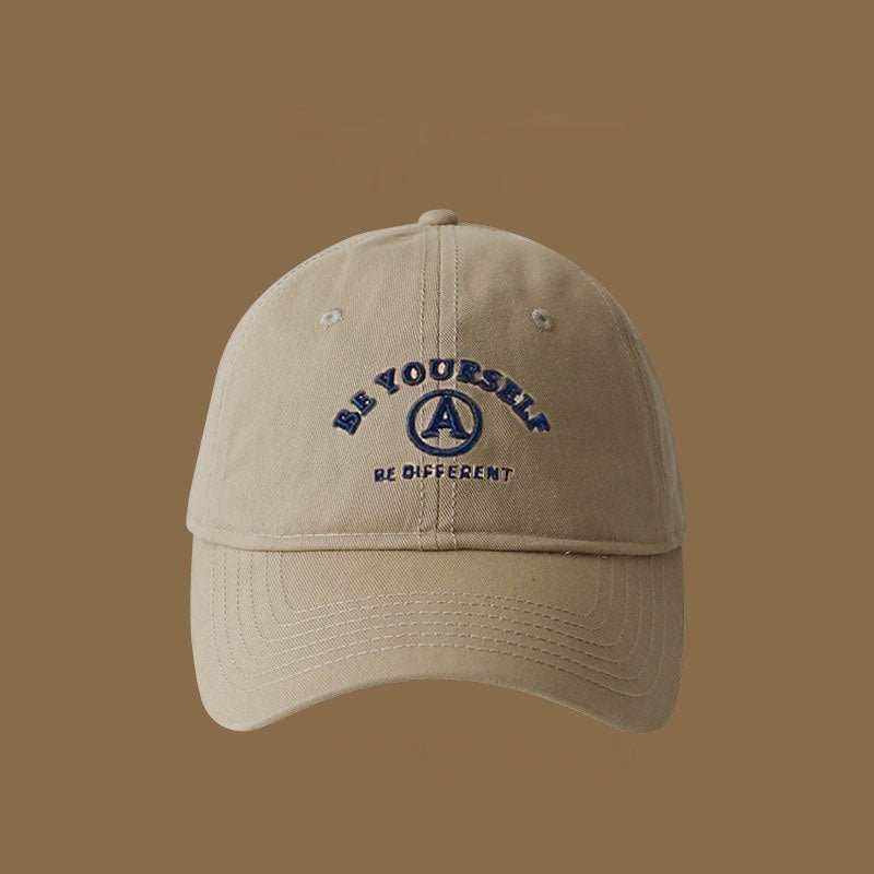 Baseball Cap Female Embroidered Couple Face - AMIR BAGS INDIA PRIVATE LIMITED