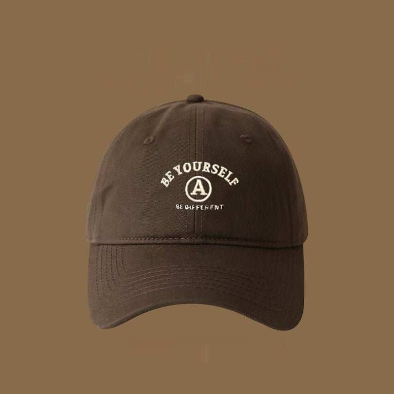 Baseball Cap Female Embroidered Couple Face - AMIR BAGS INDIA PRIVATE LIMITED