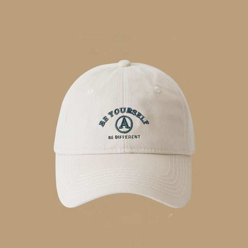 Baseball Cap Female Embroidered Couple Face - AMIR BAGS INDIA PRIVATE LIMITED