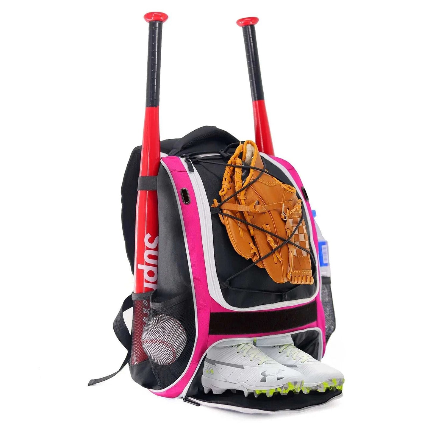 Baseball Softball Backpack with Shoes Compartment Outdoor Softball Bat Bag for Youth Adult Large Capacity Sports Shoulder Bags - AMIR BAGS INDIA PRIVATE LIMITED