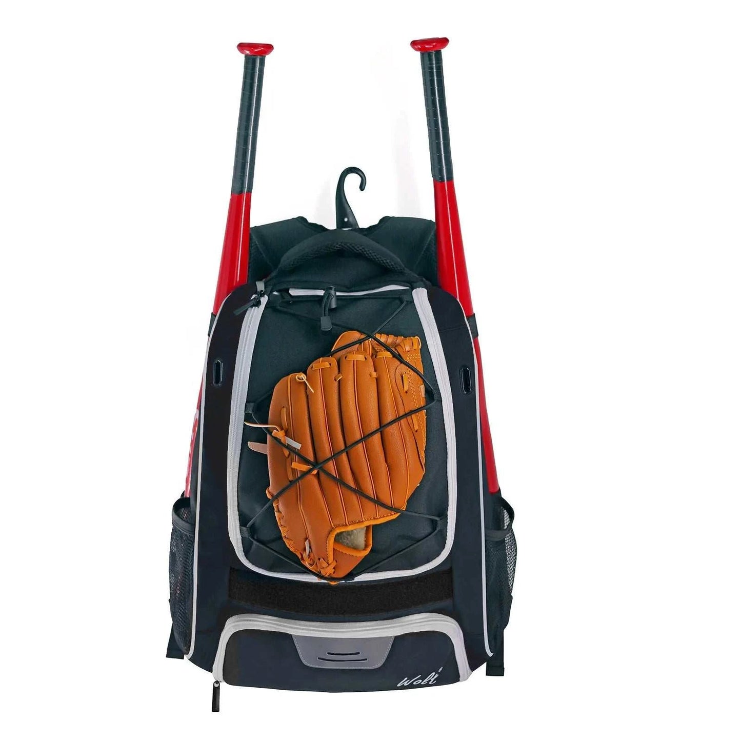 Baseball Softball Backpack with Shoes Compartment Outdoor Softball Bat Bag for Youth Adult Large Capacity Sports Shoulder Bags - AMIR BAGS INDIA PRIVATE LIMITED