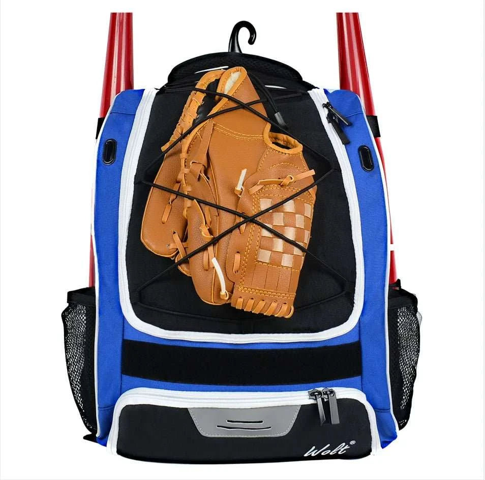 Baseball Softball Backpack with Shoes Compartment Outdoor Softball Bat Bag for Youth Adult Large Capacity Sports Shoulder Bags - AMIR BAGS INDIA PRIVATE LIMITED