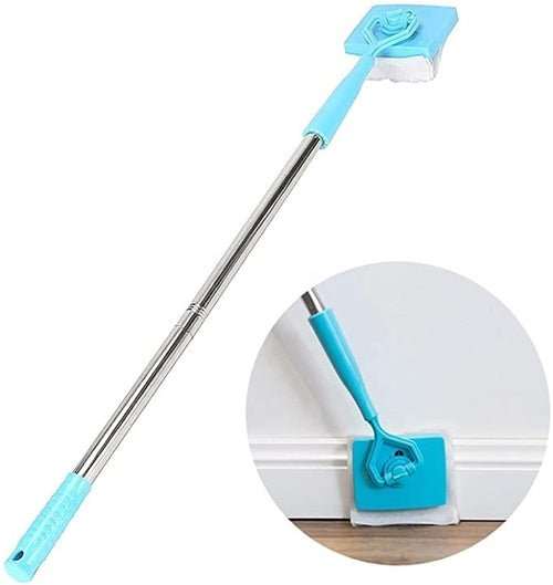 Baseboard Buddy Retractable Household Universal Cleaning Brush Mop - AMIR BAGS INDIA PRIVATE LIMITED