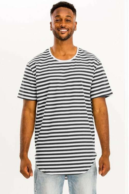 BASIC STRIPED TEE - AMIR BAGS INDIA PRIVATE LIMITED