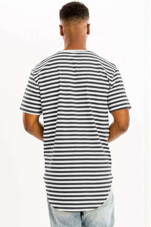 BASIC STRIPED TEE - AMIR BAGS INDIA PRIVATE LIMITED