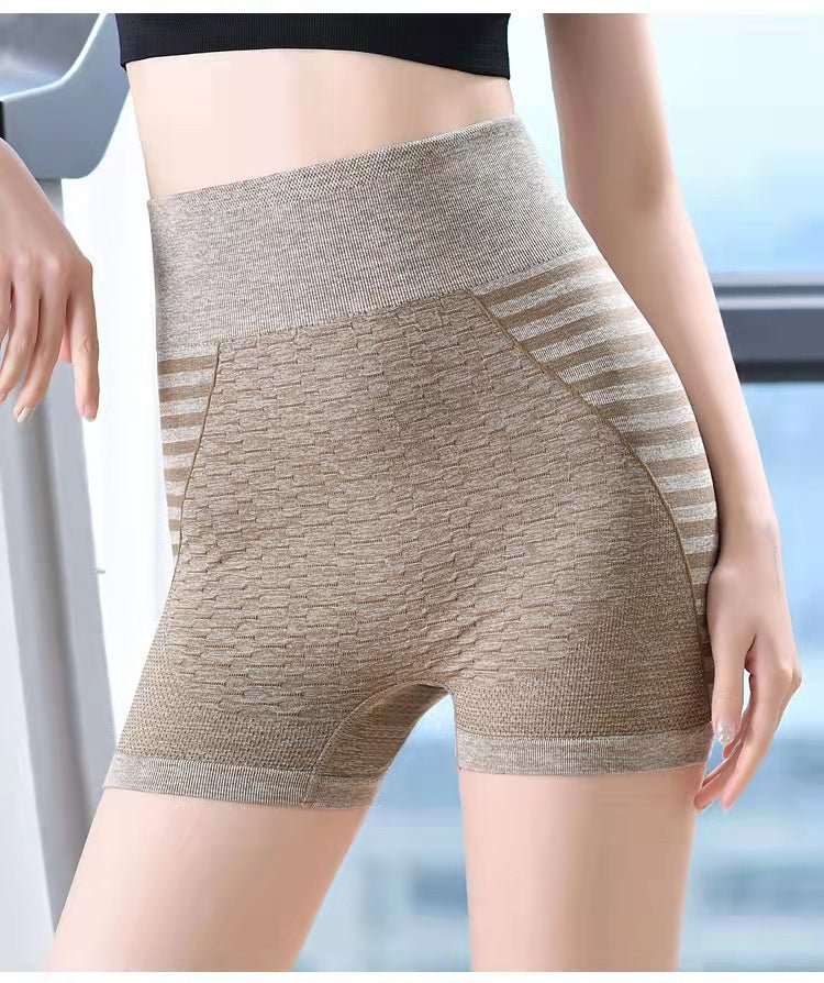 Biker Shorts For Women High Wais Stripe Gym Running Shorts - AMIR BAGS INDIA PRIVATE LIMITED