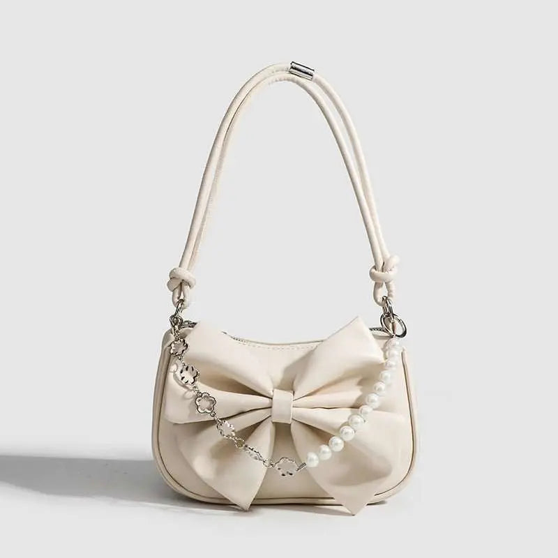 Black White PU Bow Handbags Autumn Winter Ladies Underarm Tote Bags FaOverview:Unique design, stylish and beautiful.Good material, comfortable to carry.A variety of colors, any choice.Product information:Lining texture: Polyester AppliDropshipmanAMIR BAGS INDIA PRIVATE LIMITEDnull