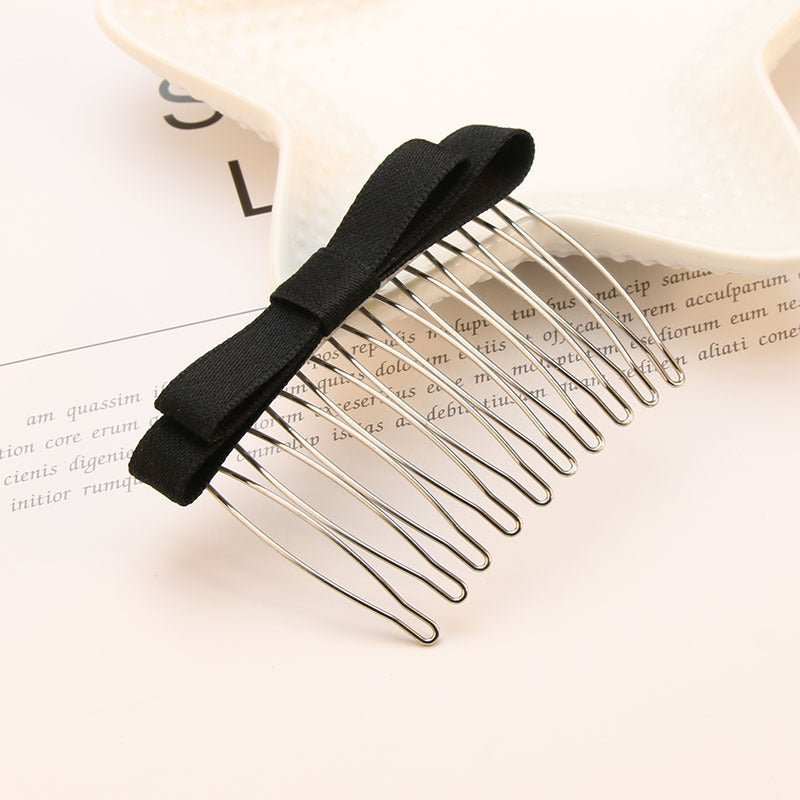 Bow Hair Comb Hair Clip Headdress Hair Clip - AMIR BAGS INDIA PRIVATE LIMITED