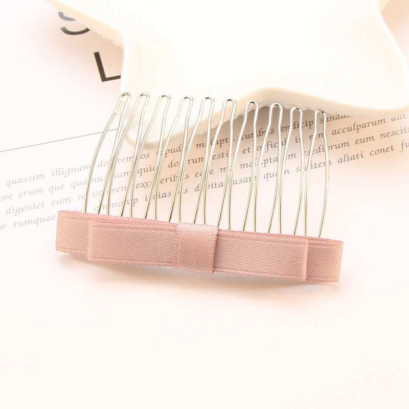 Bow Hair Comb Hair Clip Headdress Hair Clip - AMIR BAGS INDIA PRIVATE LIMITED