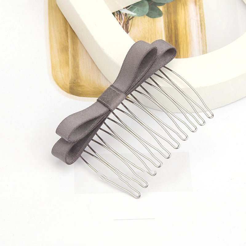 Bow Hair Comb Hair Clip Headdress Hair Clip - AMIR BAGS INDIA PRIVATE LIMITED