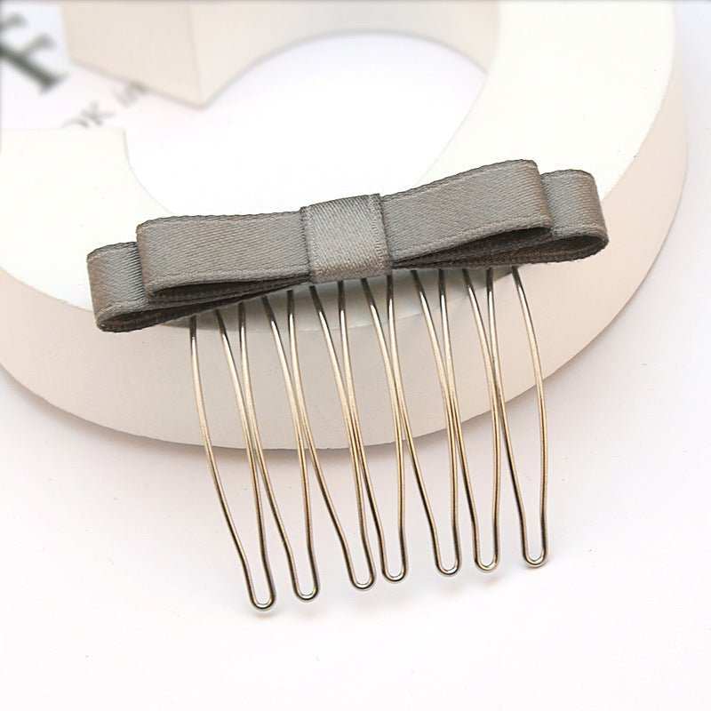 Bow Hair Comb Hair Clip Headdress Hair Clip - AMIR BAGS INDIA PRIVATE LIMITED