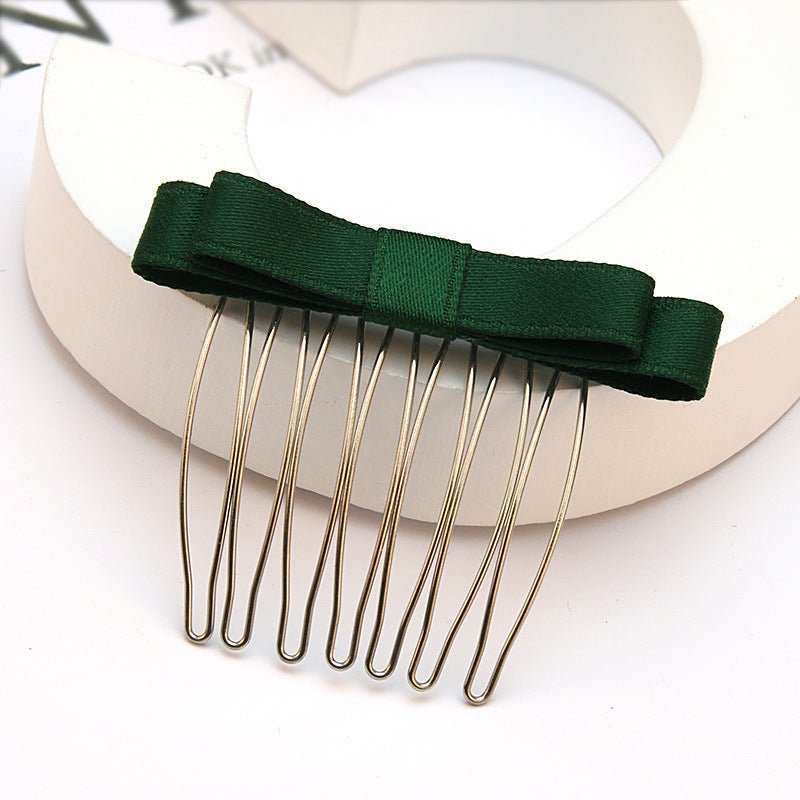 Bow Hair Comb Hair Clip Headdress Hair Clip - AMIR BAGS INDIA PRIVATE LIMITED