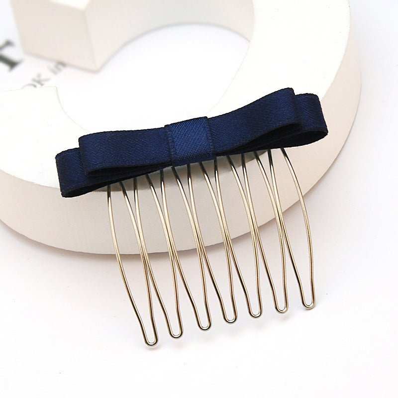 Bow Hair Comb Hair Clip Headdress Hair Clip - AMIR BAGS INDIA PRIVATE LIMITED