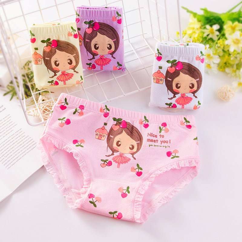 Boys' Cotton Cute Print All - match Panties - AMIR BAGS INDIA PRIVATE LIMITED