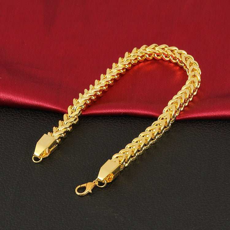 Braided bracelet stainless steel exquisite titanium steel jewelry - AMIR BAGS INDIA PRIVATE LIMITED