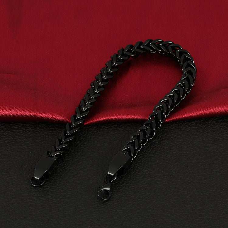 Braided bracelet stainless steel exquisite titanium steel jewelry - AMIR BAGS INDIA PRIVATE LIMITED