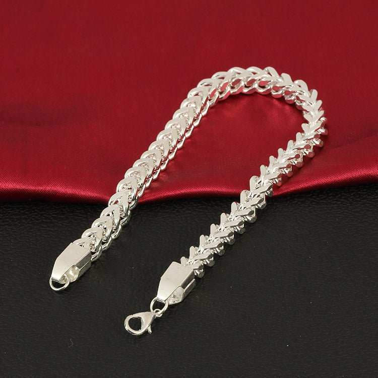 Braided bracelet stainless steel exquisite titanium steel jewelry - AMIR BAGS INDIA PRIVATE LIMITED