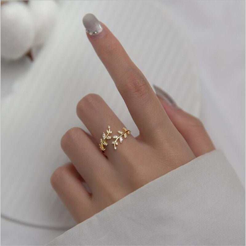 Branch Ring For Woman Fashion Spring Summer Jewelry - AMIR BAGS INDIA PRIVATE LIMITED