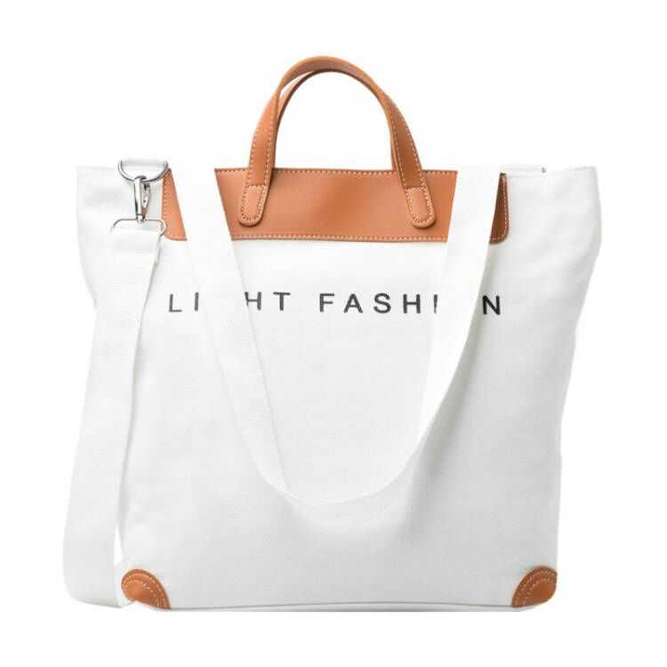 Canvas Shoulder Bag Women Ins Fashion Messenger Crossbody Bags Large Capacity Totes Handbag - AMIR BAGS INDIA PRIVATE LIMITED