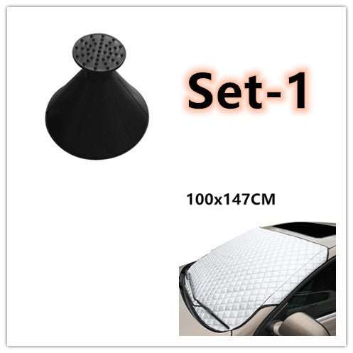 Car snow block front windshield antifreeze cover winter front gear snowboard windshield snow cover frost guard - AMIR BAGS INDIA PRIVATE LIMITED