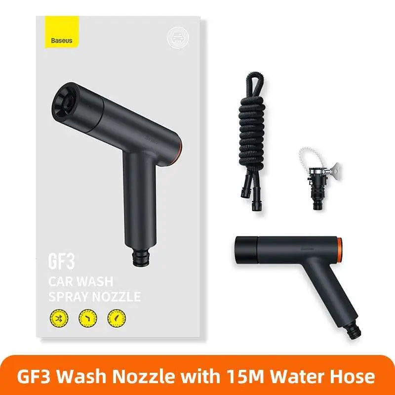 Car Washing Gun Universal Joint Car Household Multi-functionProduct information: Model: GF3Material: ABSSize: 158.3 * 130.5 * 35mmTelescopic water pipeProduct Name: Water PipeMaterial: explosion-proof TPE+polyesterLength: 2.5DropshipmanAMIR BAGS INDIA PRIVATE LIMITEDnull