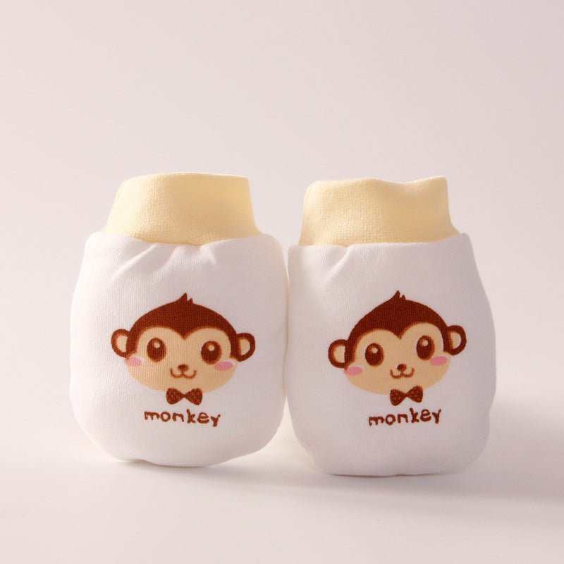Cartoon Anti - scratch Face Gloves For Baby Products - AMIR BAGS INDIA PRIVATE LIMITED