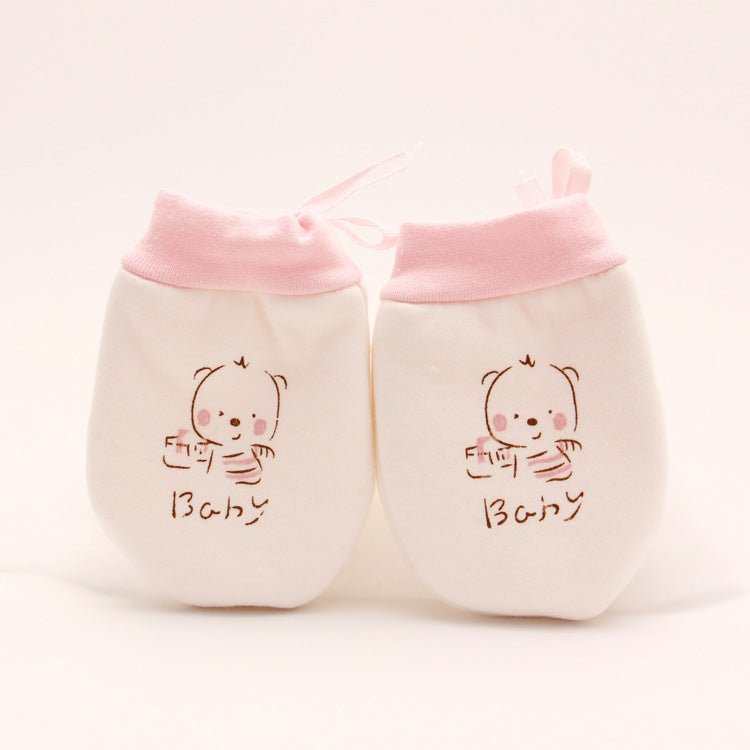 Cartoon Anti - scratch Face Gloves For Baby Products - AMIR BAGS INDIA PRIVATE LIMITED