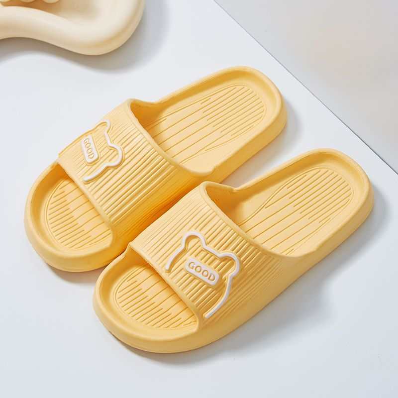 Cartoon Bear Shoes EVA Slippers Bathroom House Shoes - AMIR BAGS INDIA PRIVATE LIMITED
