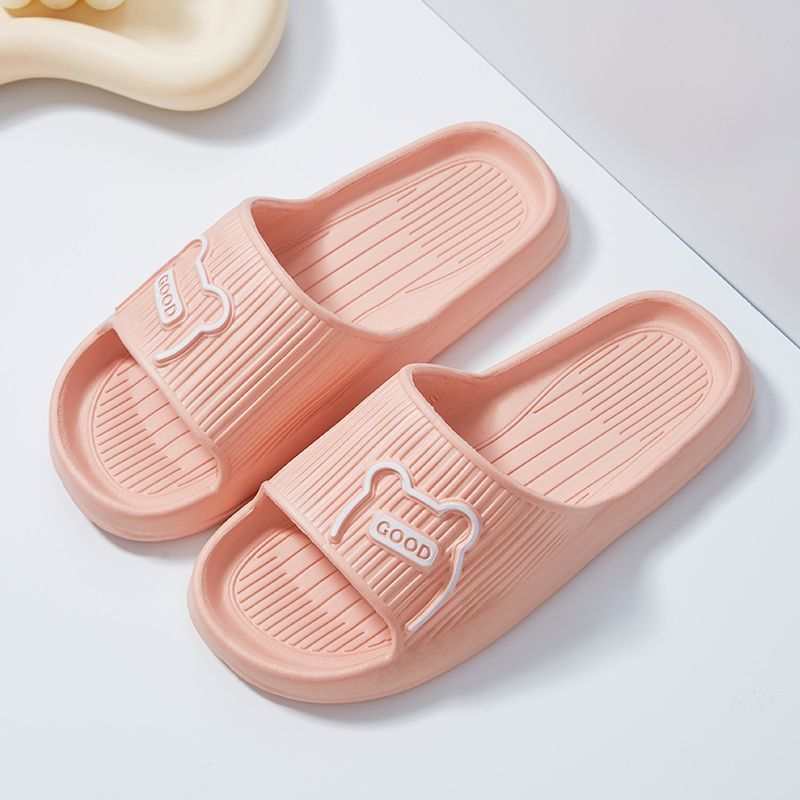 Cartoon Bear Shoes EVA Slippers Bathroom House Shoes - AMIR BAGS INDIA PRIVATE LIMITED