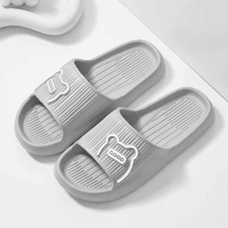 Cartoon Bear Shoes EVA Slippers Bathroom House Shoes - AMIR BAGS INDIA PRIVATE LIMITED