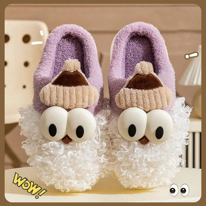 Cartoon Bearded Santa Claus Slippers Home Warm Non-slip Plush CottonOverview:Unique design, stylish and beautiful.Good material, comfortable feet.A variety of colors, any choice.Specification:Upper material: Short PlushSole material:DropshipmanAMIR BAGS INDIA PRIVATE LIMITEDnull